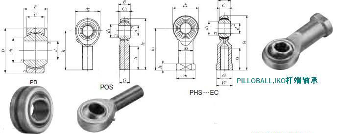 POS-微型杆端轴承
